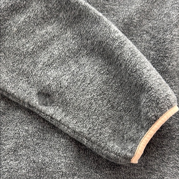 Patagonia Synchilla Fleece Pullover Grey and Peach Lightweight Unisex Mens Small - Picture 7 of 7